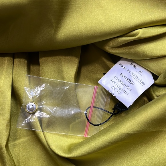 House of CB Allegra Long Sleeve faux Wrap Cocktail Minidress, SIZE MEDIUM 1033 - Picture 7 of 7